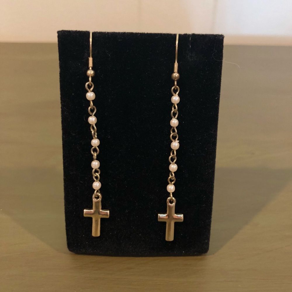 Cross Earrings